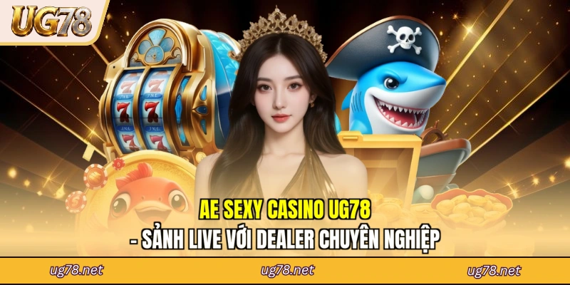 AE Sexy Casino UG78 - Sảnh Live Với Dealer Chuyên Nghiệp