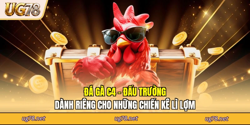 Đá Gà C4 - Đấu Trường Dành Riêng Cho Những Chiến Kê Lì Lợm